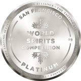 R6 DISTILLERY San Francisco World Spirits Competition 2019 - Platinum Medal
