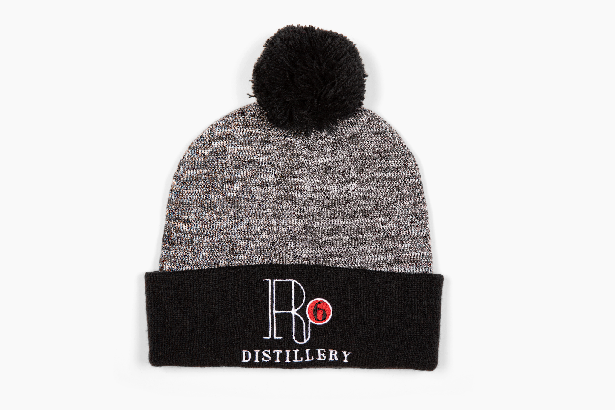 R6 DISTILLERY Beanie with Pom