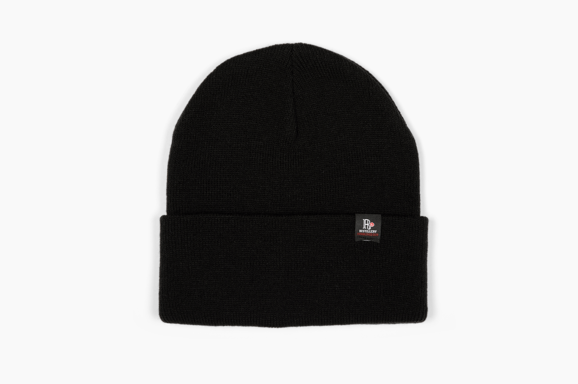 R6 DISTILLERY Beanie with Black Logo