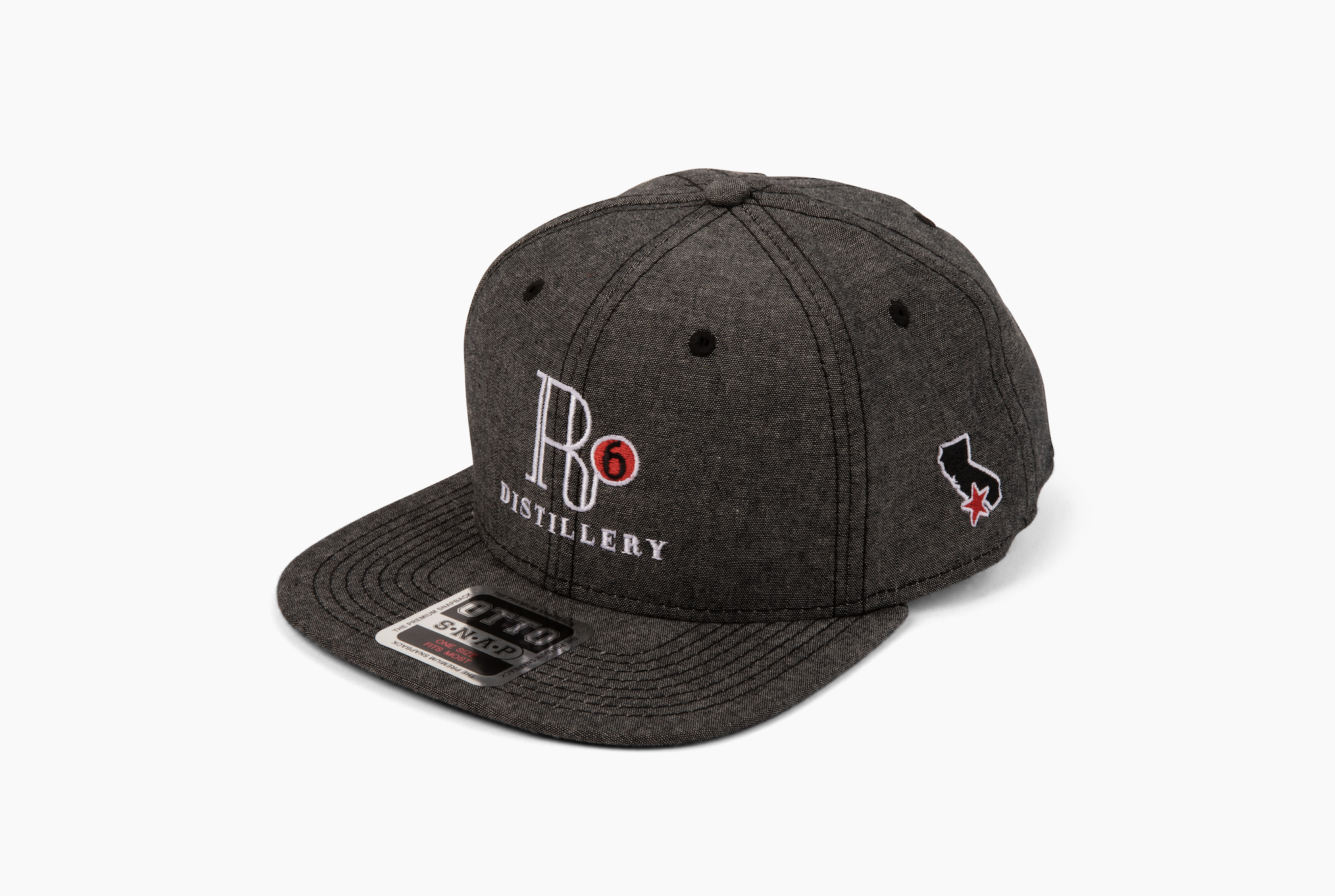 R6 DISTILLERY Stretch Fit Hat