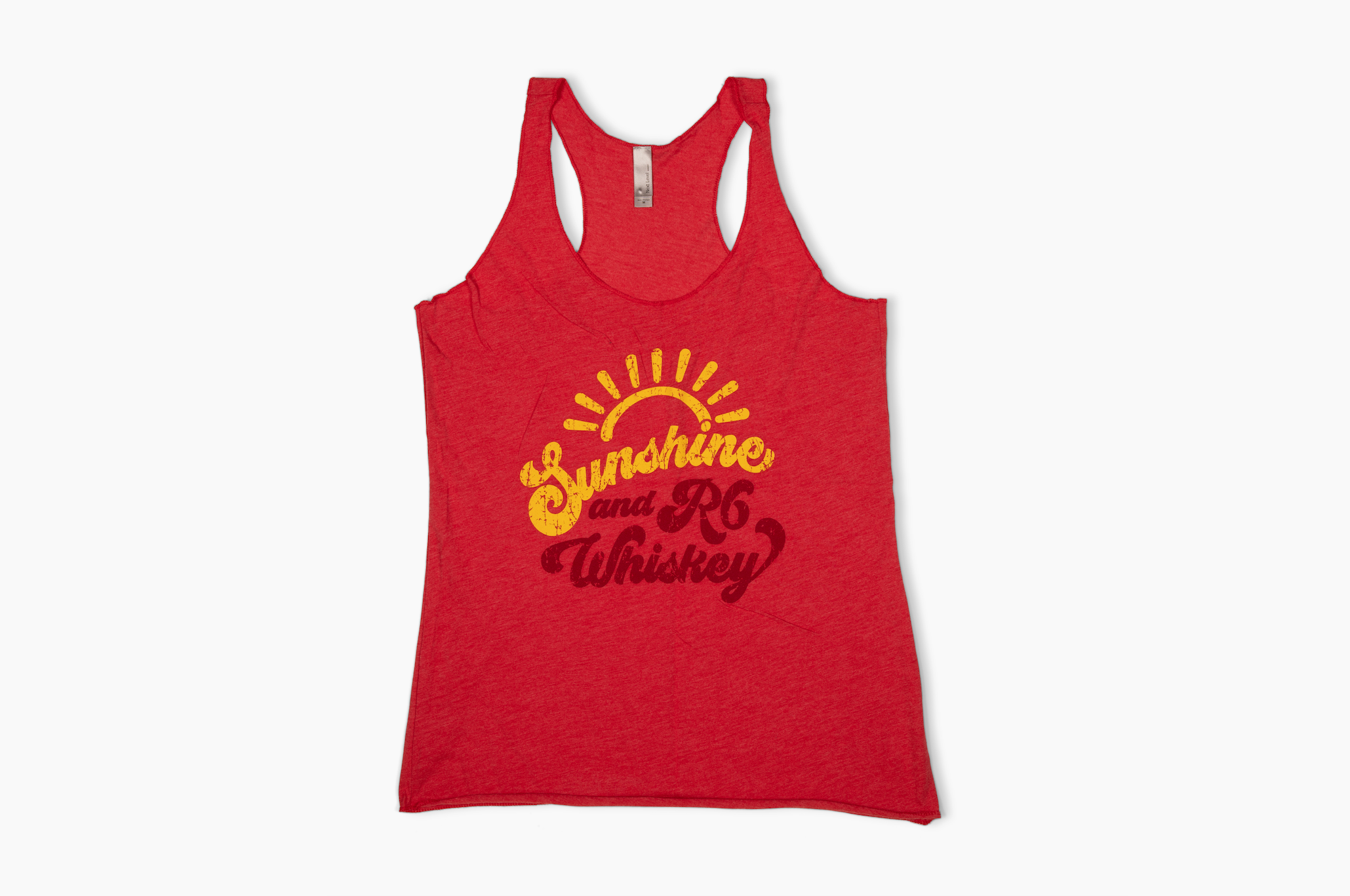 R6 DISTILLERY Ladies Tank: Sunshine & R6 Whiskey