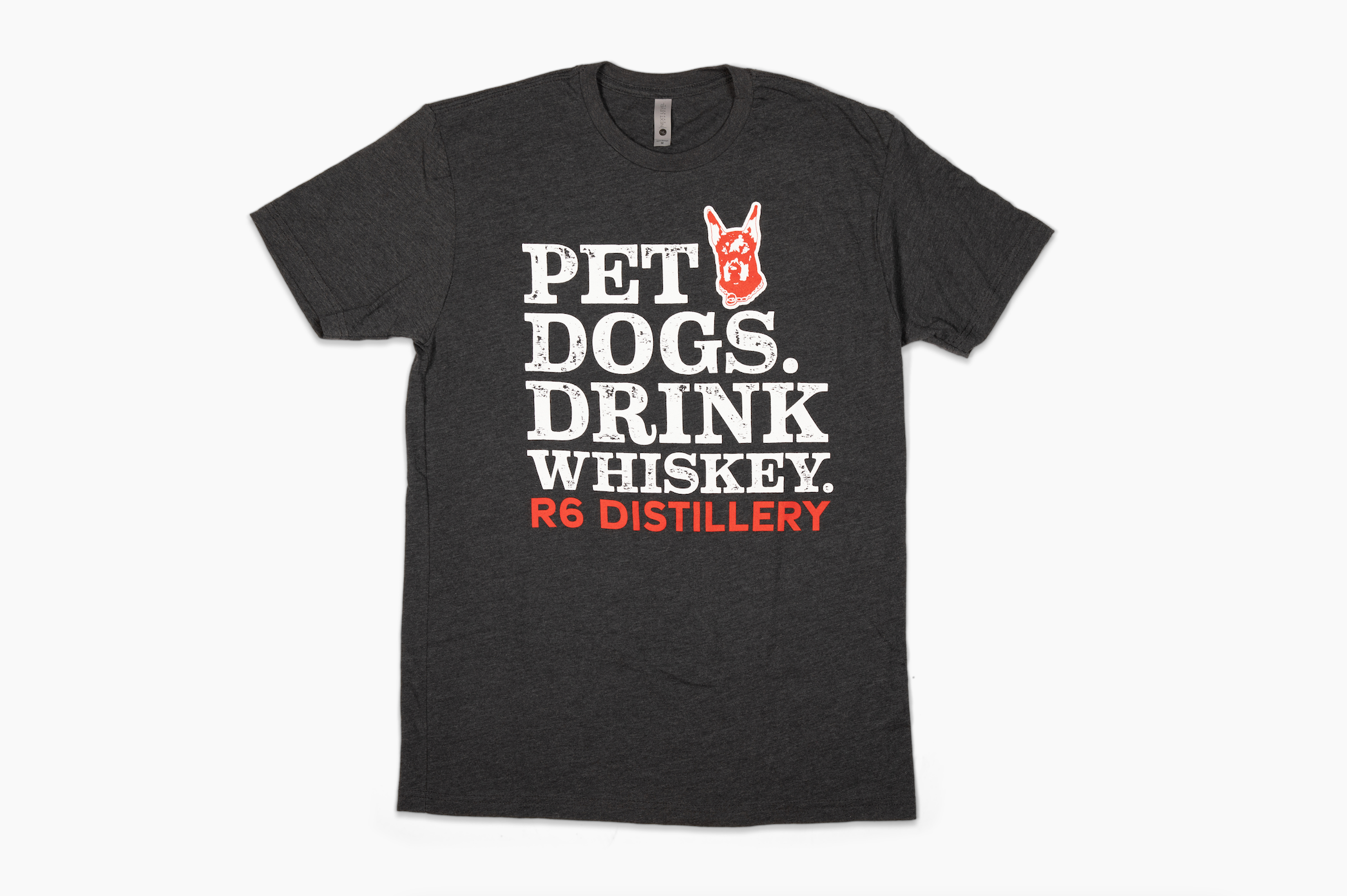 R6 DISTILLERY Drink Whiskey Pet Dogs T-Shirt