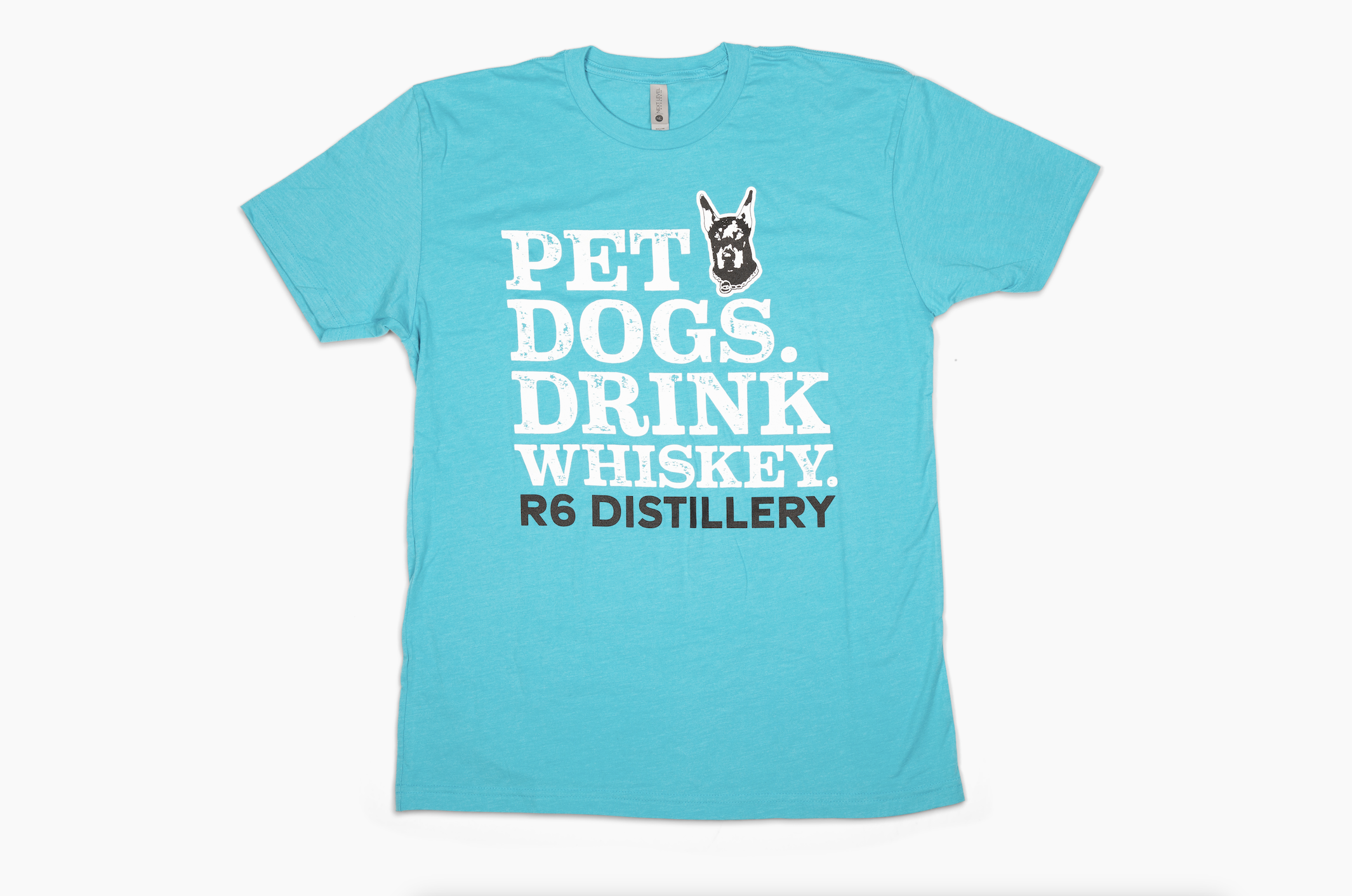 R6 DISTILLERY Drink Whiskey Pet Dogs T-Shirt