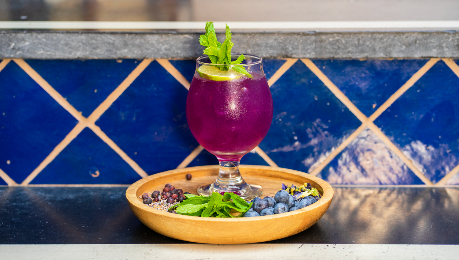 Blueberry Smash R6 Cocktail