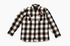 R6 DISTILLERY Flannel Long Sleeve with Patch Logo