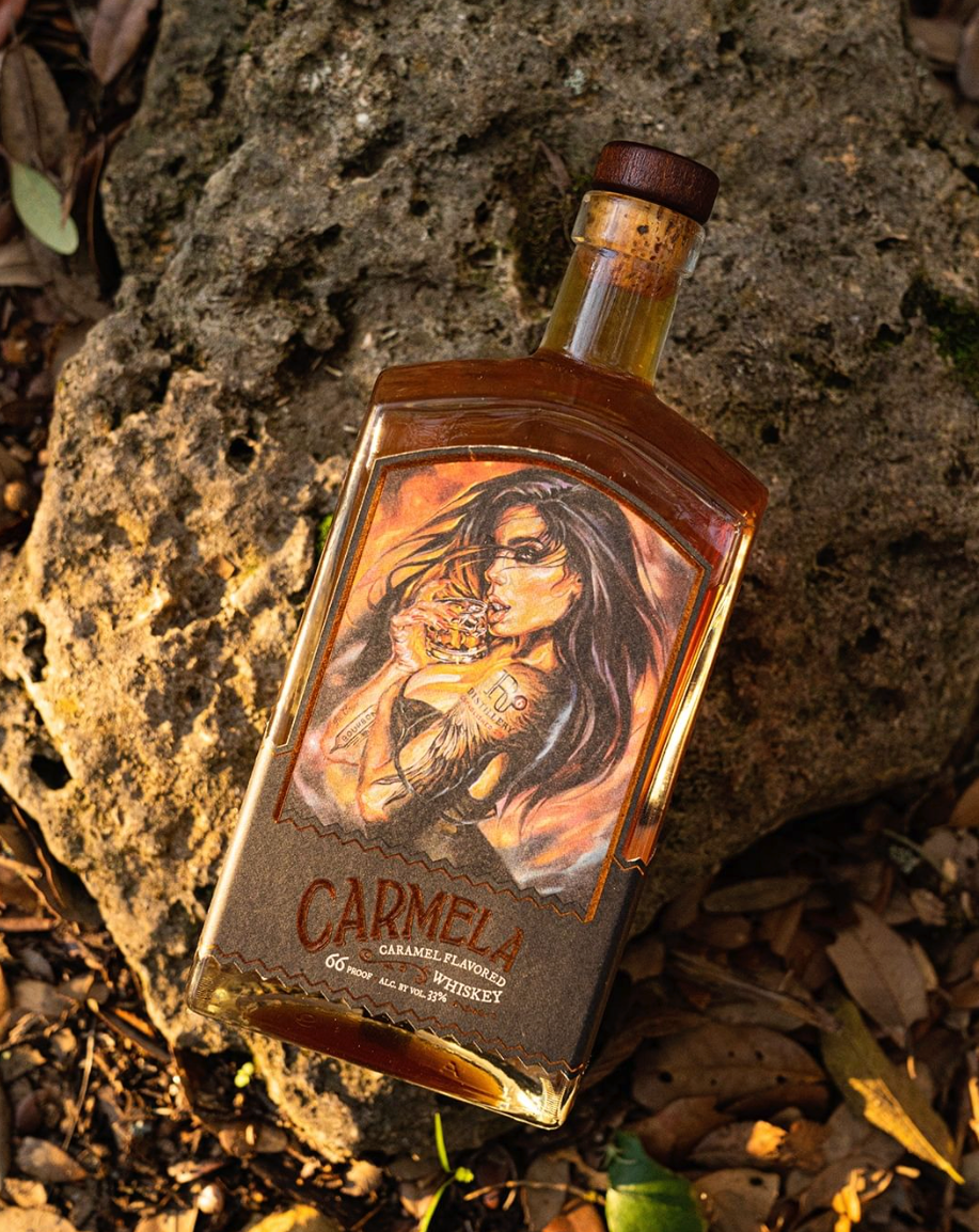 R6 DISTILLERY Carmela Caramel Flavored Whiskey