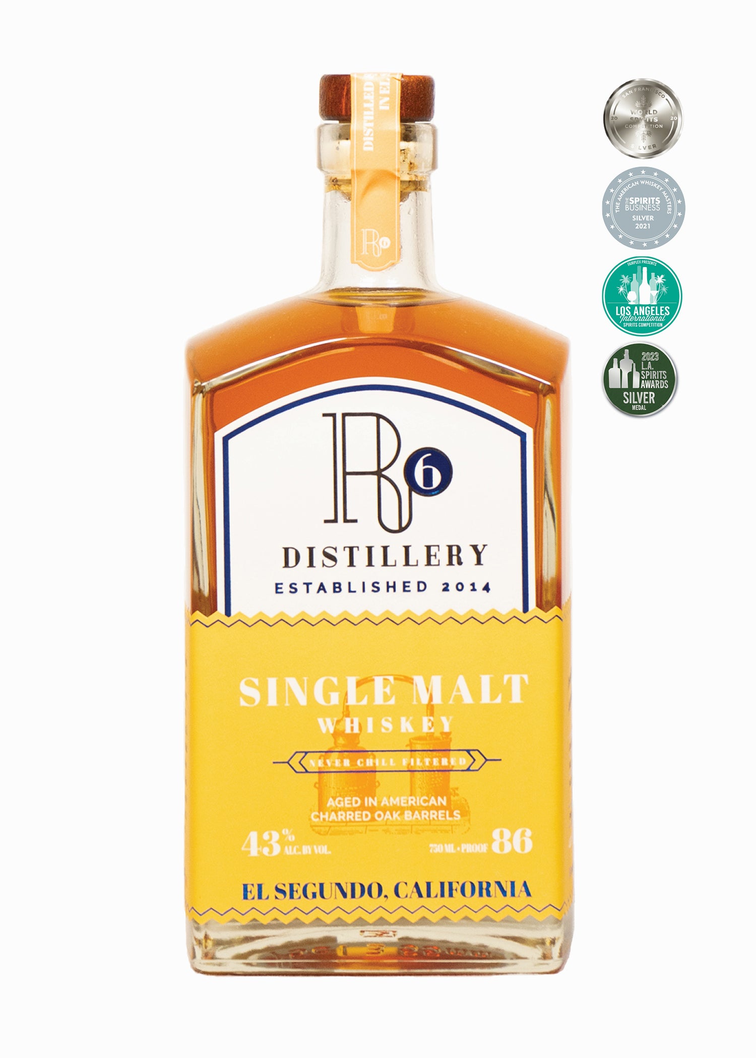 R6 DISTILLERY Single Malt Whiskey